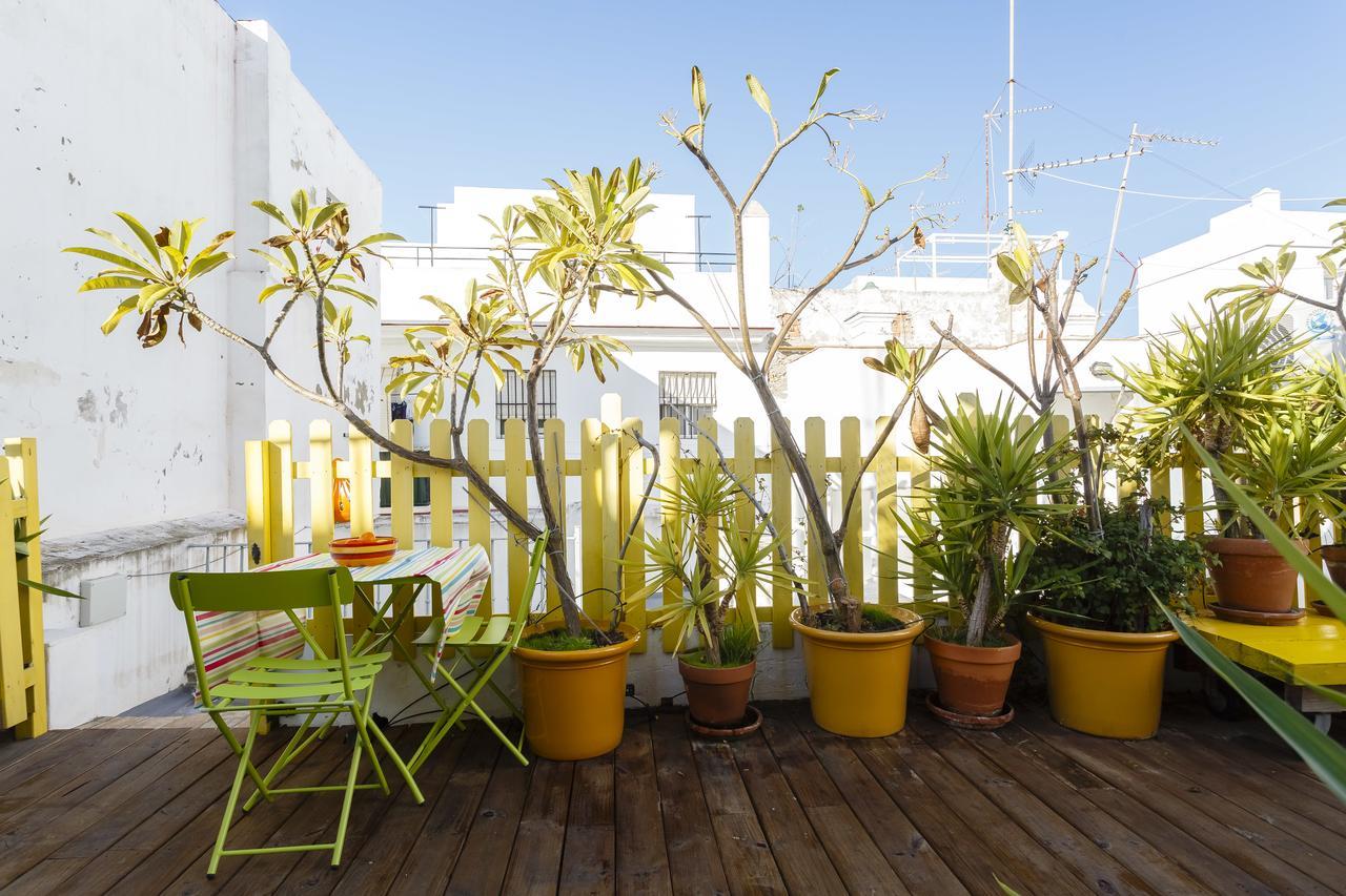 Appartement Atico El Bohemio Flamenco à Cadix Extérieur photo