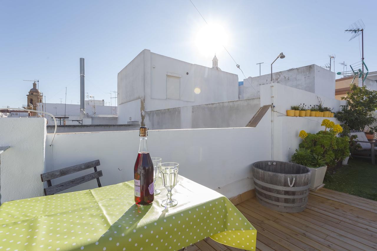 Appartement Atico El Bohemio Flamenco à Cadix Extérieur photo